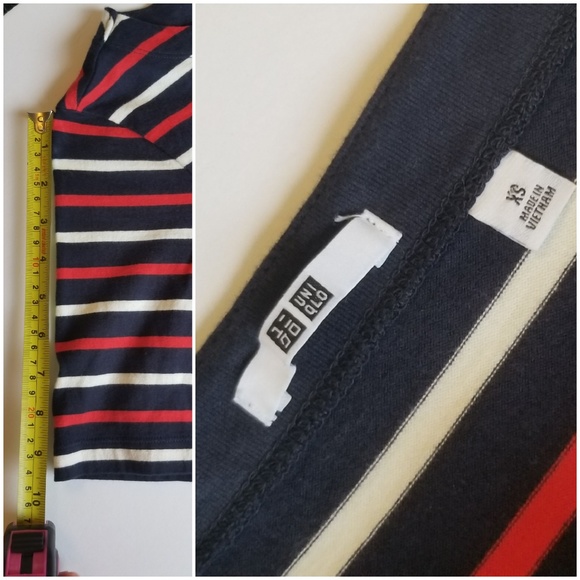 Uniqlo Striped Cotton Dress or Women's Tunic, XS - Picture 6 of 8